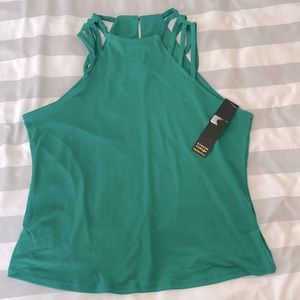 Always Indigo Kelly green tank top in size XL